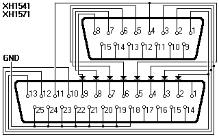 [XH1541/XH1571 hybrid cable]
