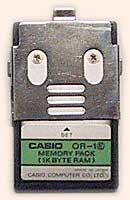 Casio OR-1 Memory Pack